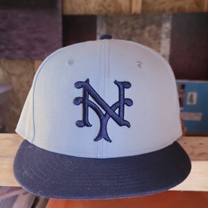 NY Yankees Blue and Gray Baseball Cap